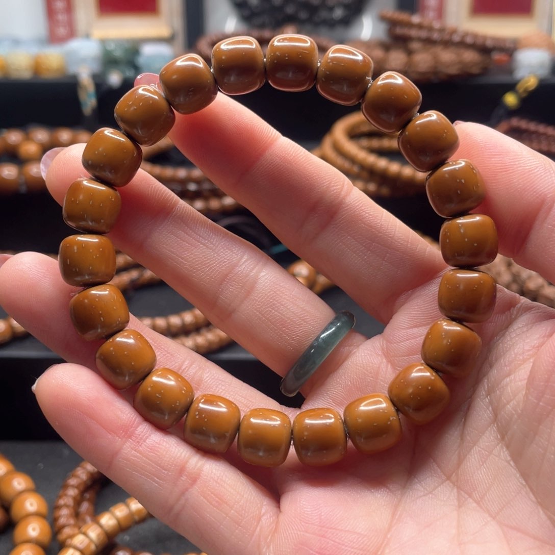 紫金鼠手串君**宁10*9实心老型手串