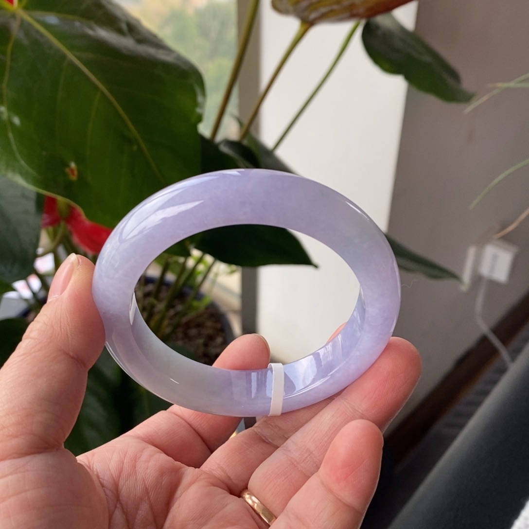 翡翠未镶嵌手镯11号