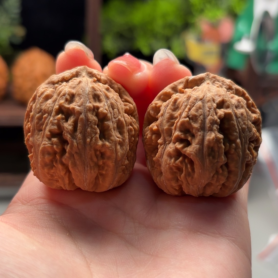 文玩核桃把件小楸千95