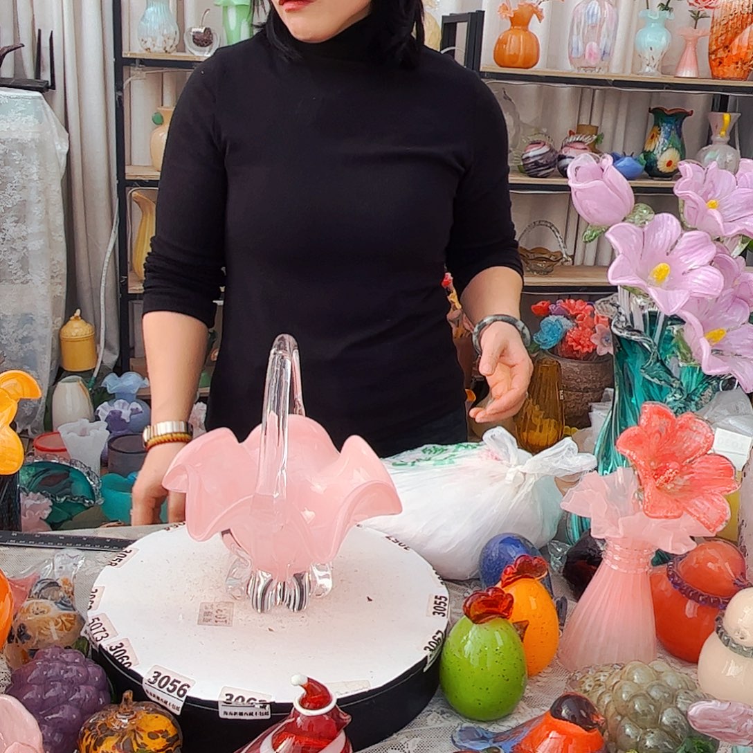 果篮福利家悦琉璃工艺品