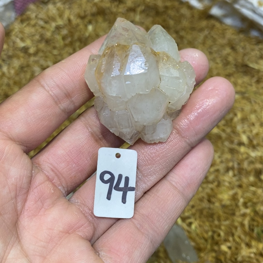 水晶水晶原石摆件未镶嵌好*的