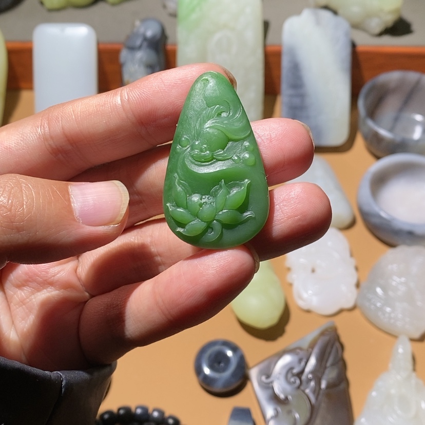 【闪购商品】和田玉挂件定制未镶嵌?****