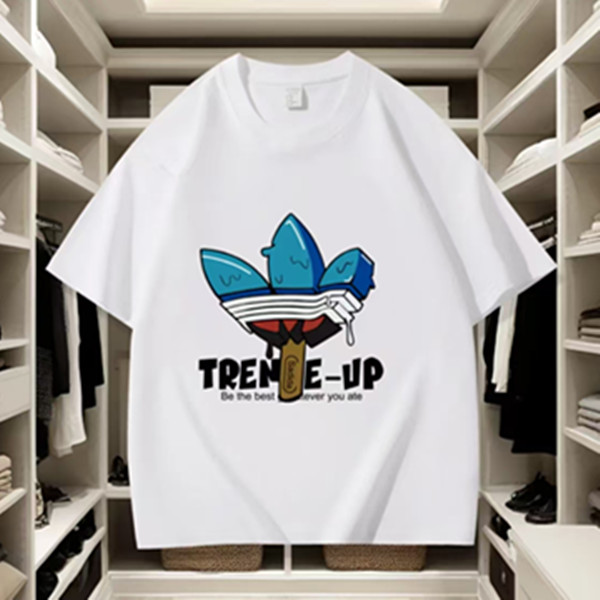 【一折粉丝福利】潮牌短袖印花T恤宽松夏季男女同款