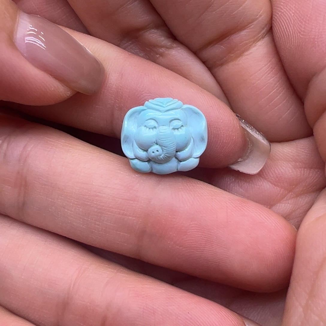 绿松石未镶嵌配件配件