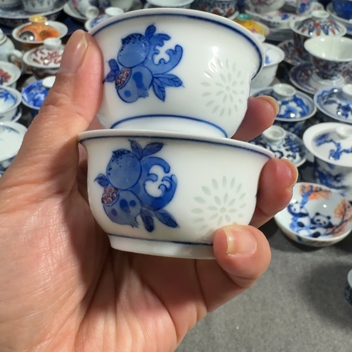 景德镇手工手绘杯