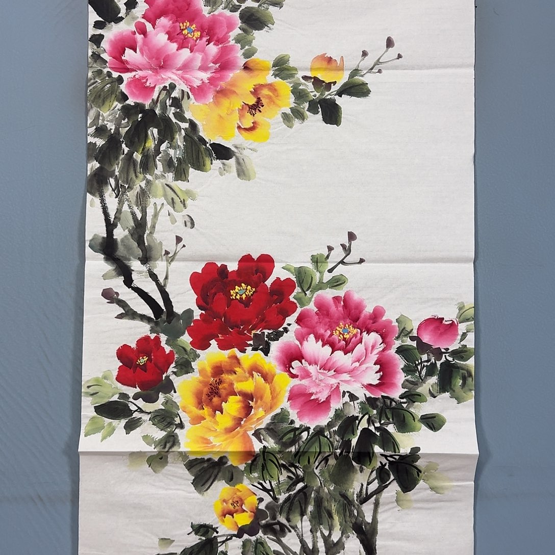 国画302 牡丹一如你初