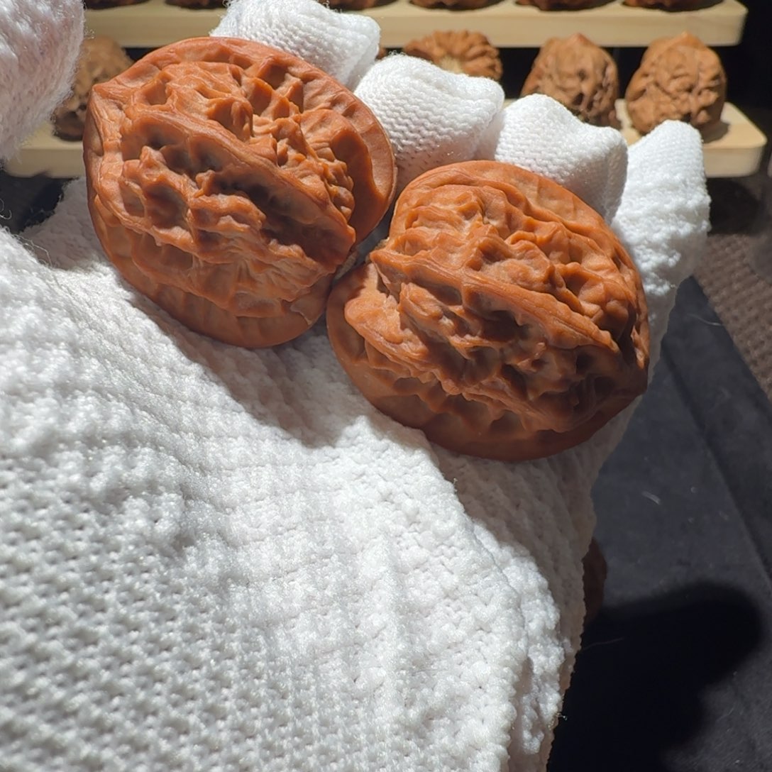 吊坠文玩核桃35全品龙骨