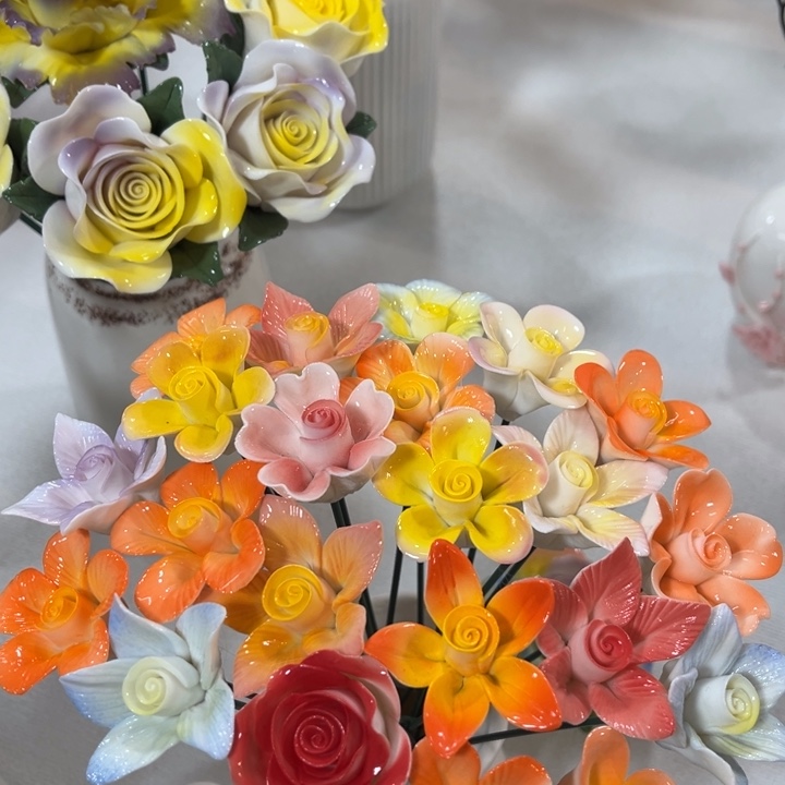 陶瓷非遗陶瓷花10