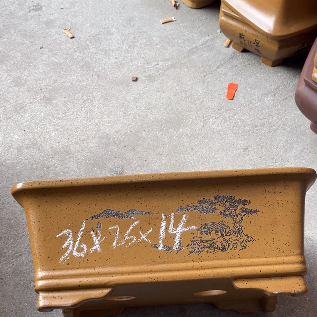 紫砂花盆盆景艺术