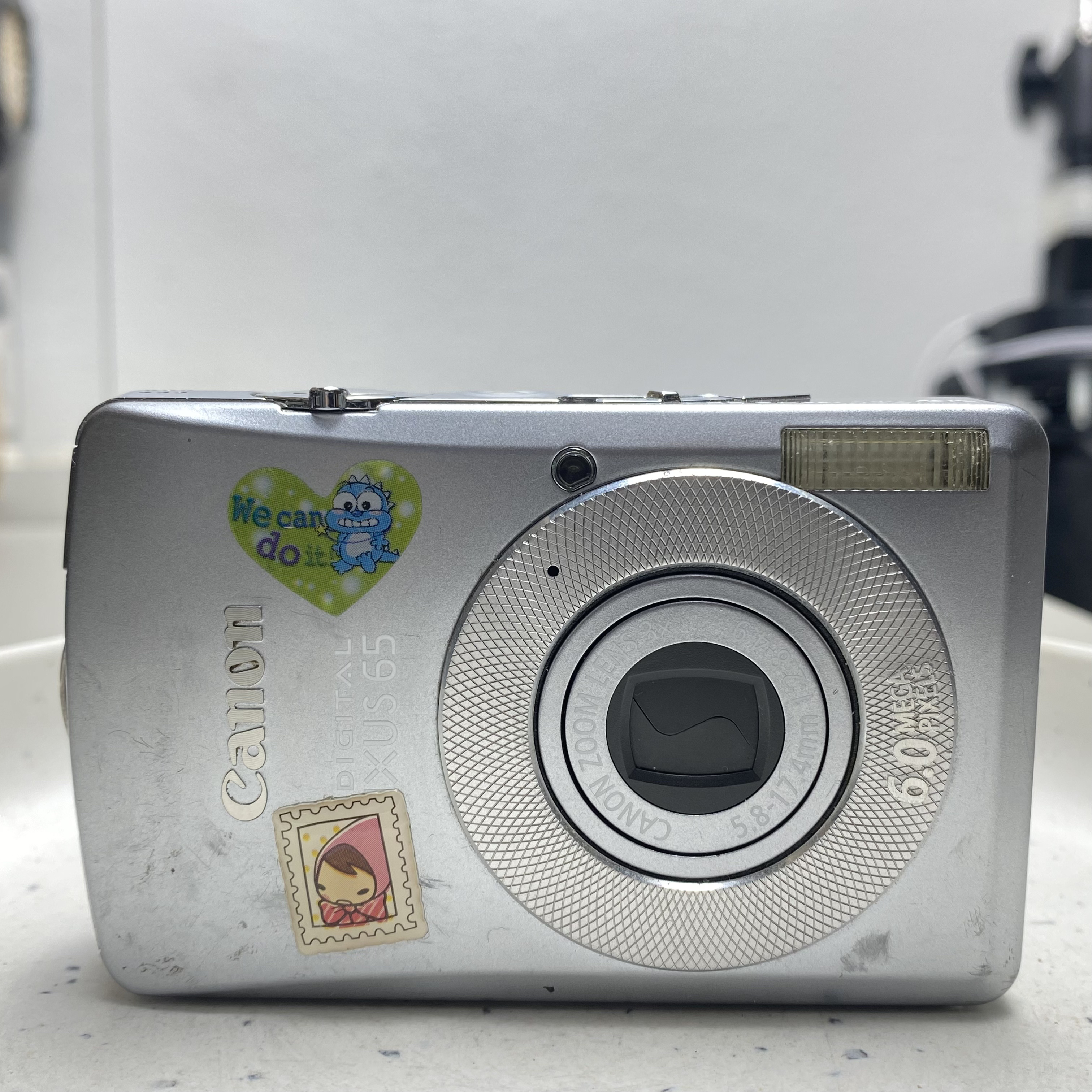 9新 Canon/佳能 佳能ixus65冷白皮600万像素3倍变焦数码ccd