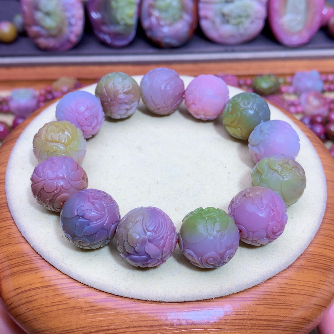 玛瑙未镶嵌手链盐源