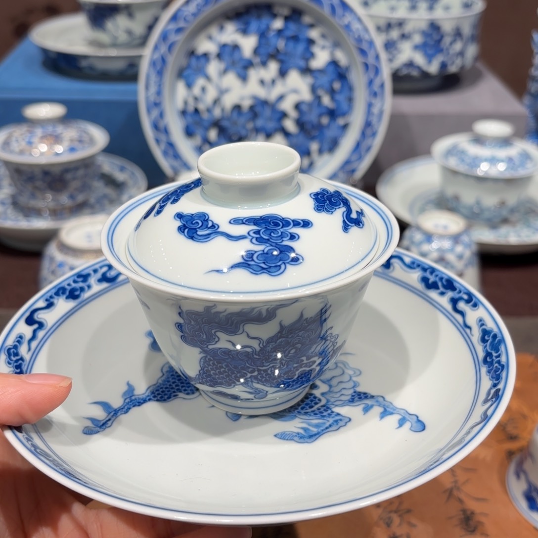 瓷片景德镇纯手工手绘