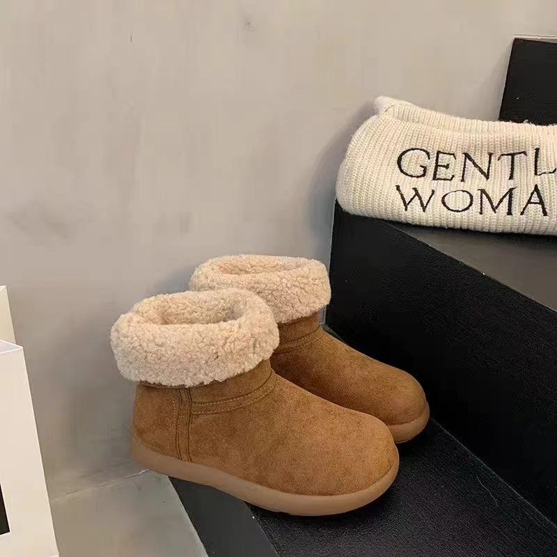 雪地棉时尚百搭加绒