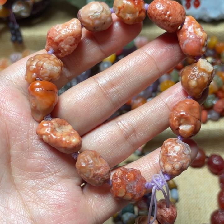 玛瑙/玉髓未镶嵌手链