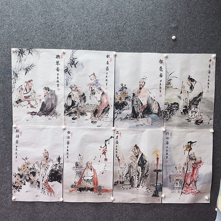 鲁岳美术艺术作品2