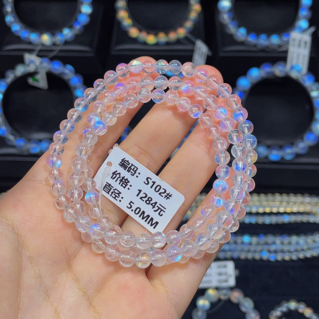手链未镶嵌月光石S102#5.0mm