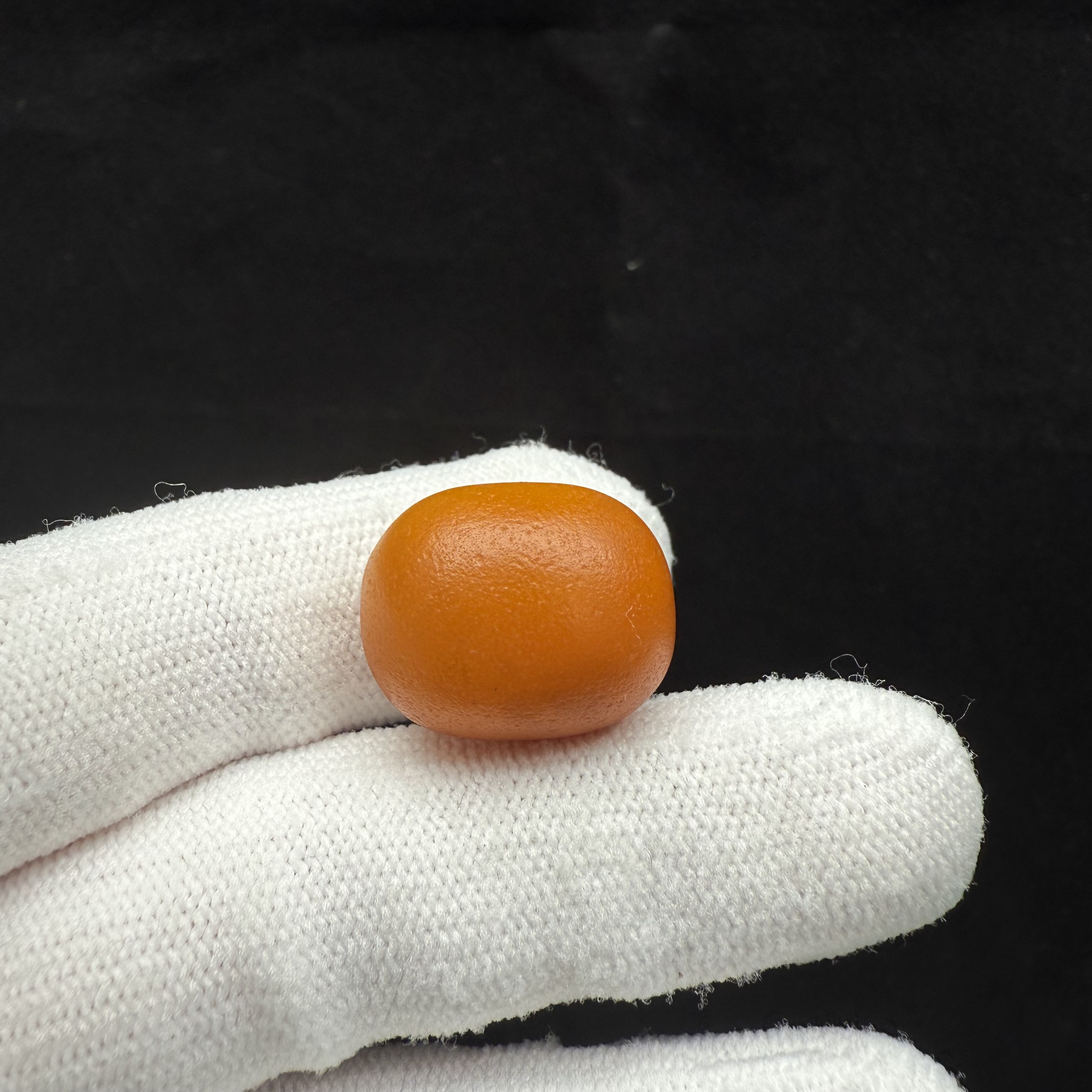 A70-50天然原矿俄料蜜蜡老蜡枣珠16*19mm支持复检