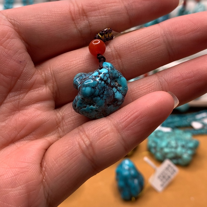 绿松石原矿未镶嵌