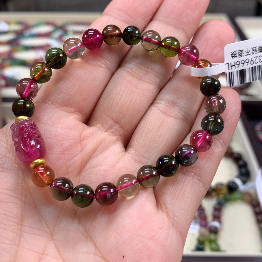 手链未镶嵌碧玺7.4左右