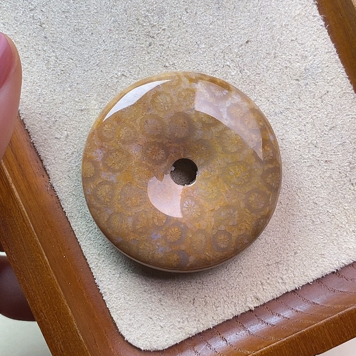 硅化玉吊坠(不含链)未镶嵌
