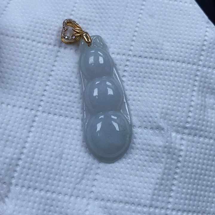 翡翠银S925镶嵌颈饰吊坠