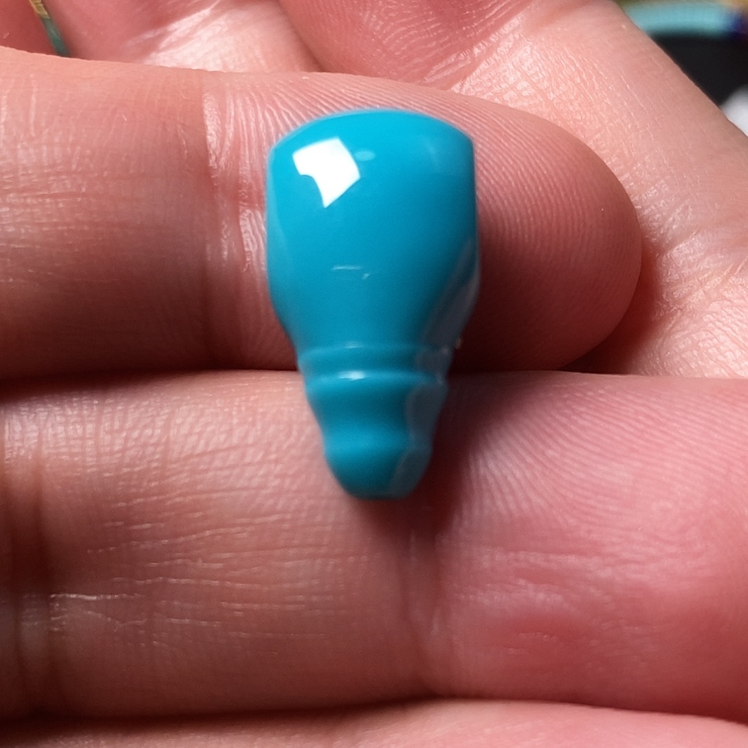 绿松石未镶嵌绿松石三通