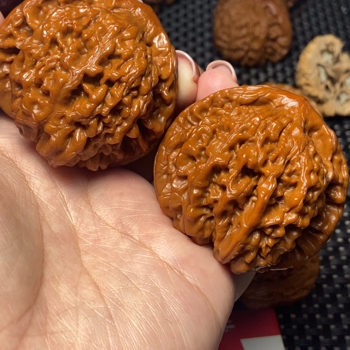 文玩核桃把件官帽