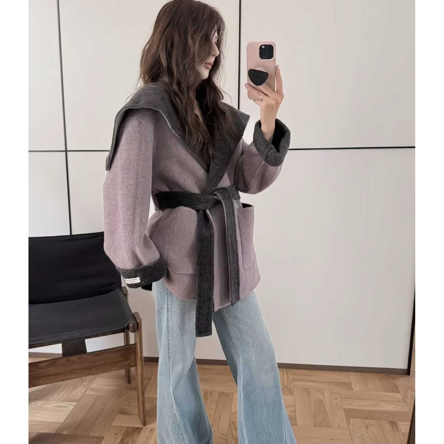 【311-320】小杰专属 2025新款双面羊毛大衣气质外套时尚冬女士