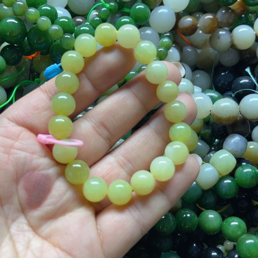 和田玉手链未镶嵌