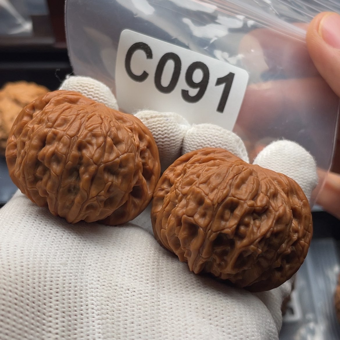 【闪购商品】文玩核桃吊坠C091正磨42