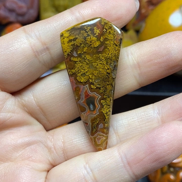 玛瑙/玉髓吊坠(不含链)未镶嵌