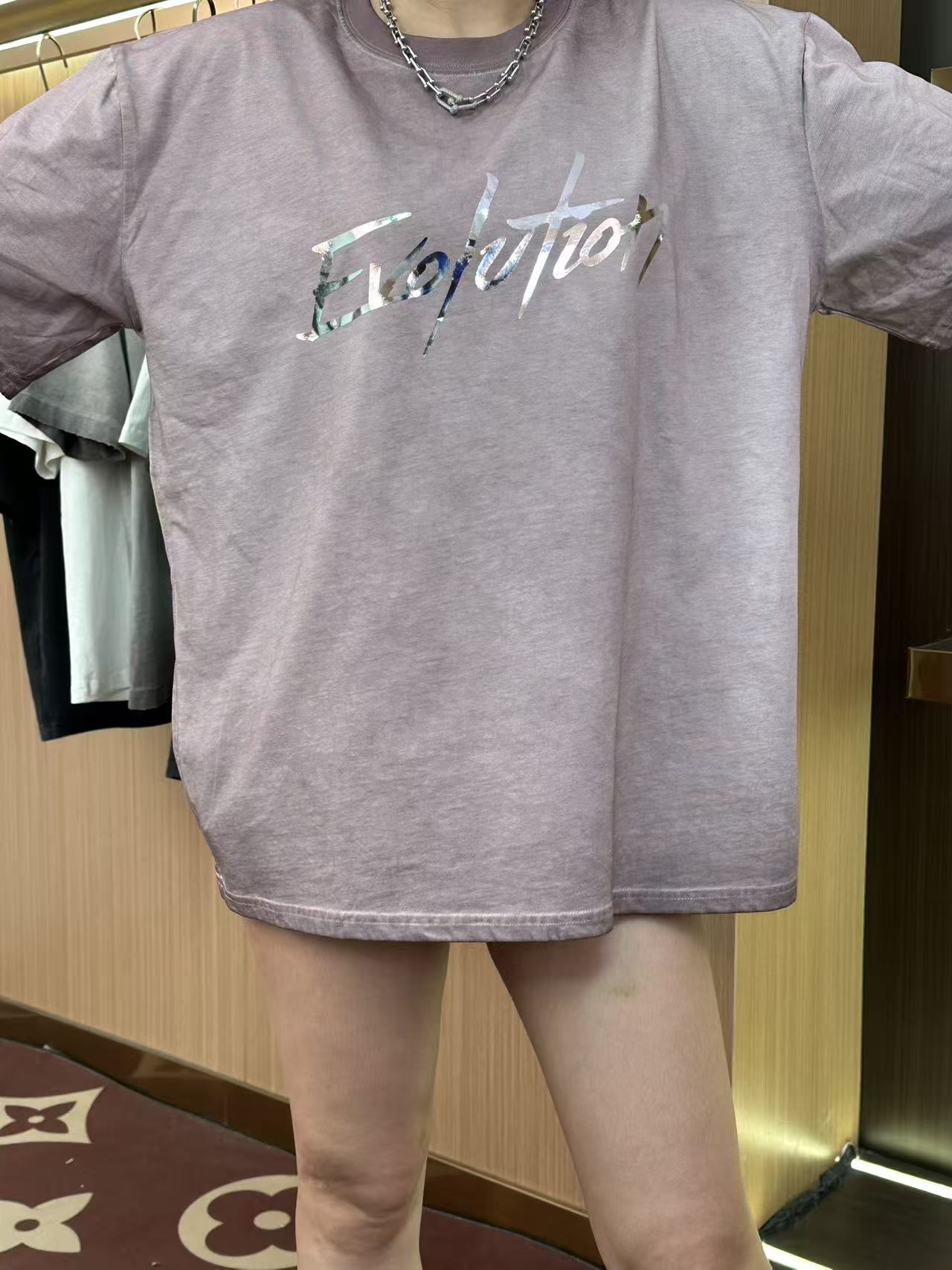 EvoIution特定版短袖T恤镭射纯棉日常潮流百搭