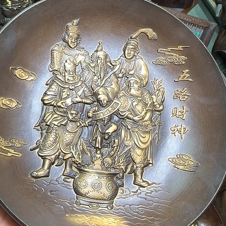 铜器办公室茶室摆件