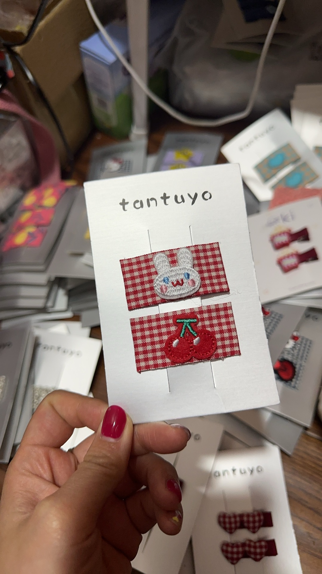 可爱卡通手作发夹