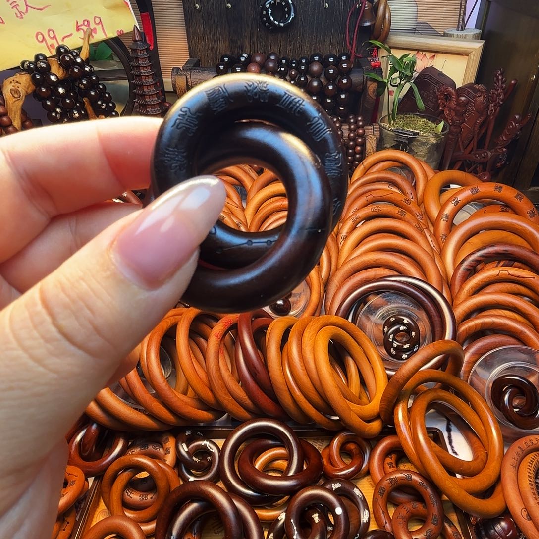 木枣木玉化25圈口带雷焦福利款