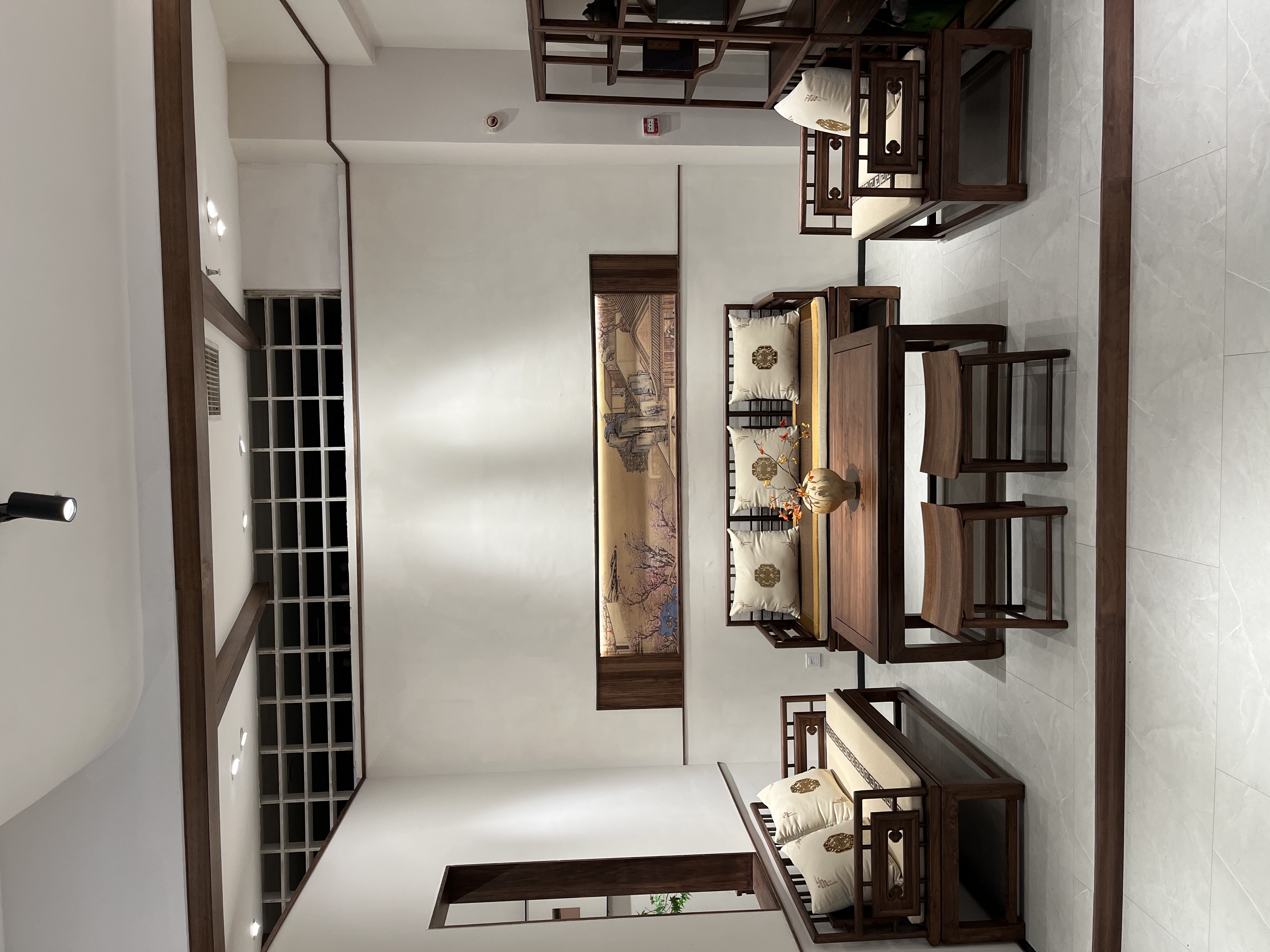 宋氏美学新中式乌金木客厅组合沙发简约古典禅意沙发榫卯禅意沙发