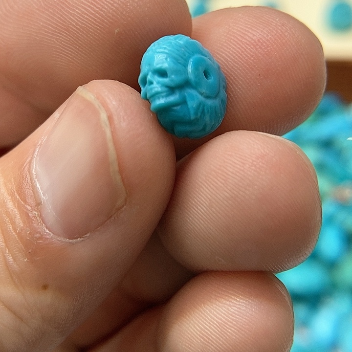 绿松石珠宝奇石未镶嵌