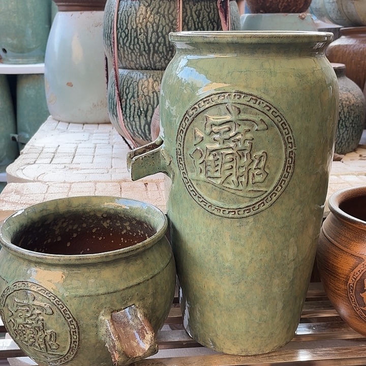 粗陶口径19/39，20/17进水口2.5厘米