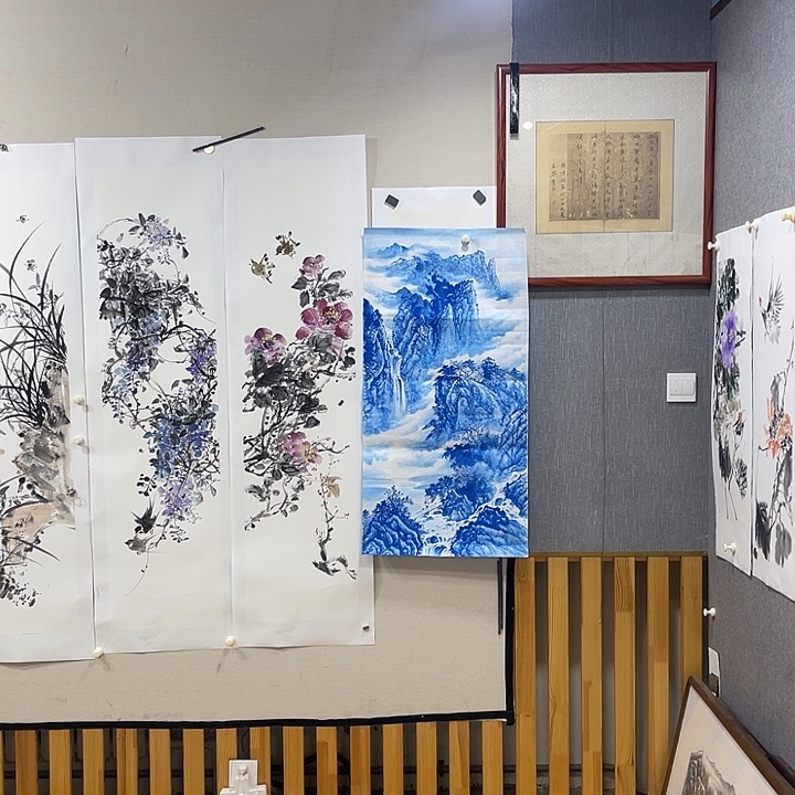 丁***业姜奇老师山水作品