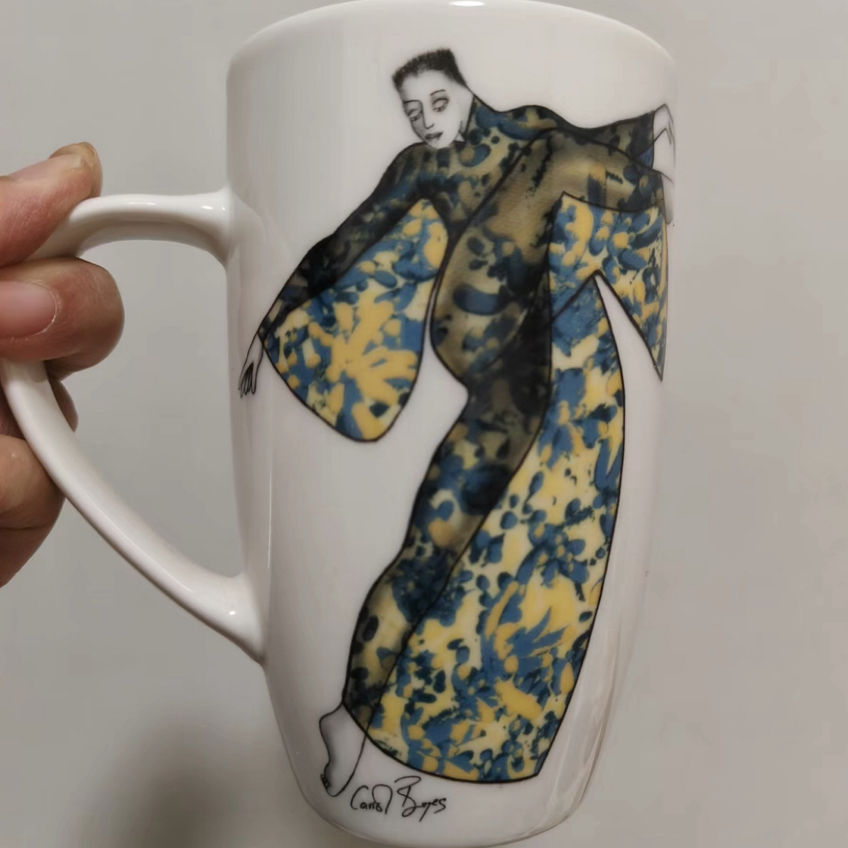 服装设计马克杯签名款默认瑕疵