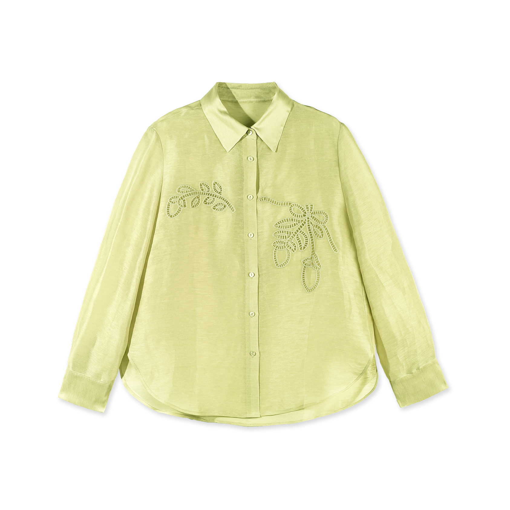 丝麻绣花衬衫YJHY-H921268