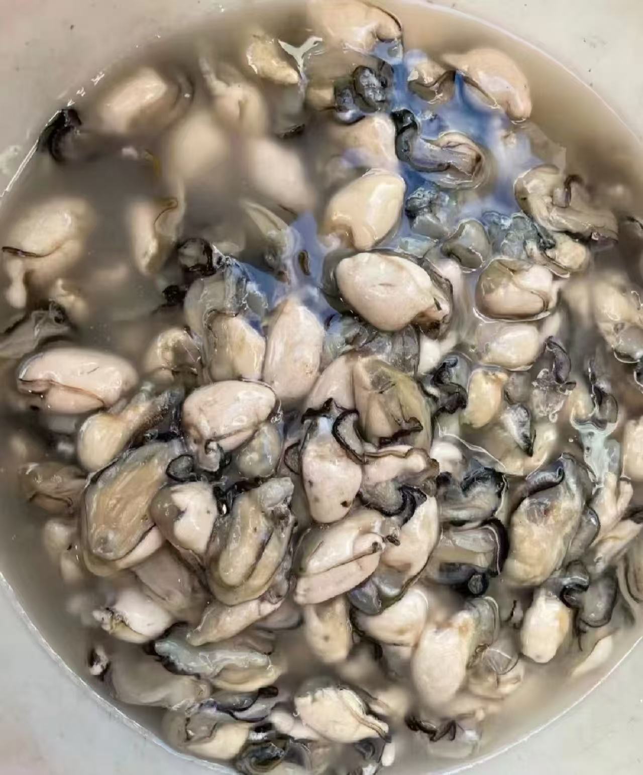 外罗渔港纯 生蚝肉（.收到货放结冻）