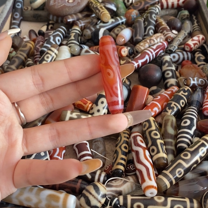 玛瑙/玉髓颈饰足银镀金镶嵌133