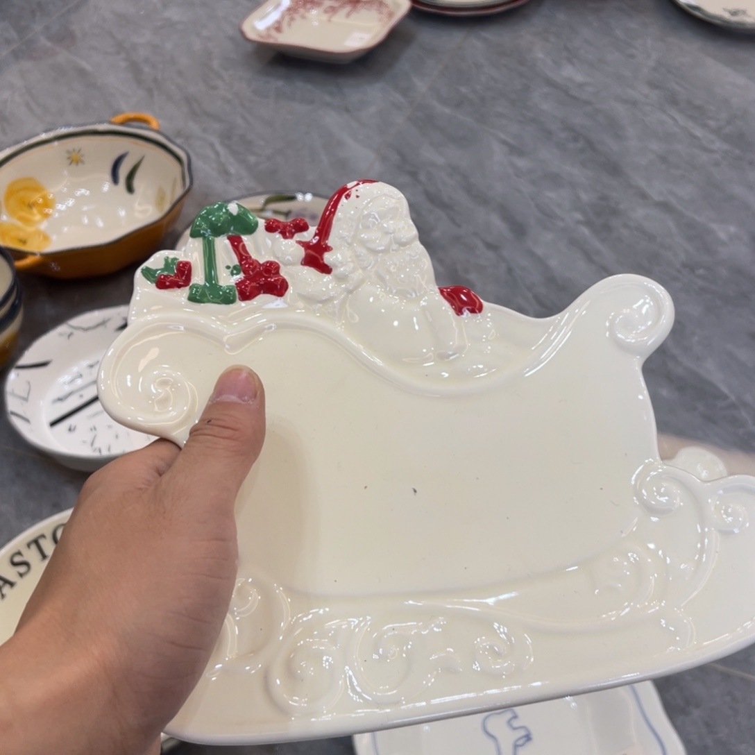 陶瓷微瑕餐具介意勿拍，满18飞！