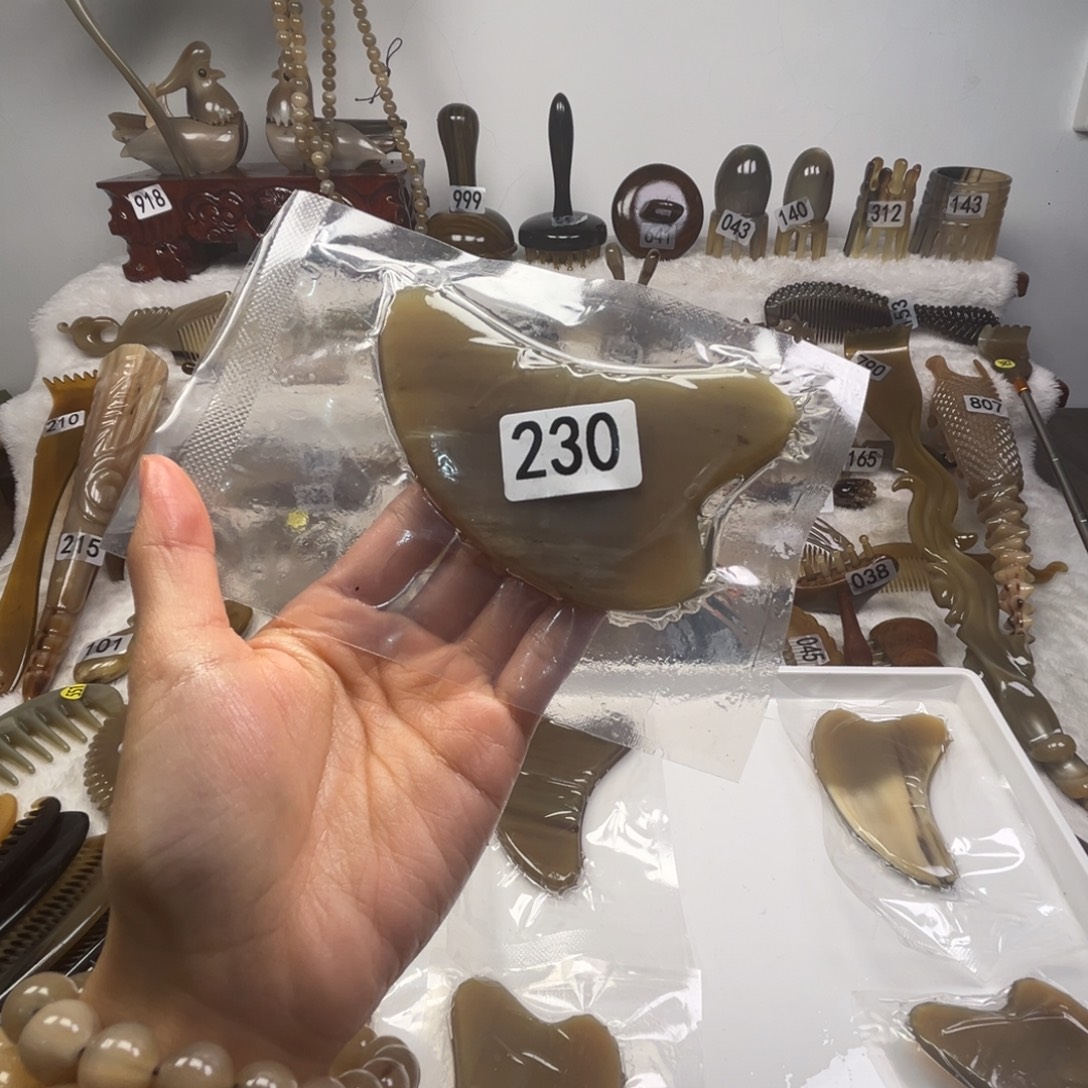 吾***缘牛角牛角梳牛角福利款