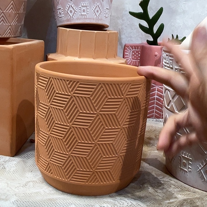 红陶14×14一个花盆