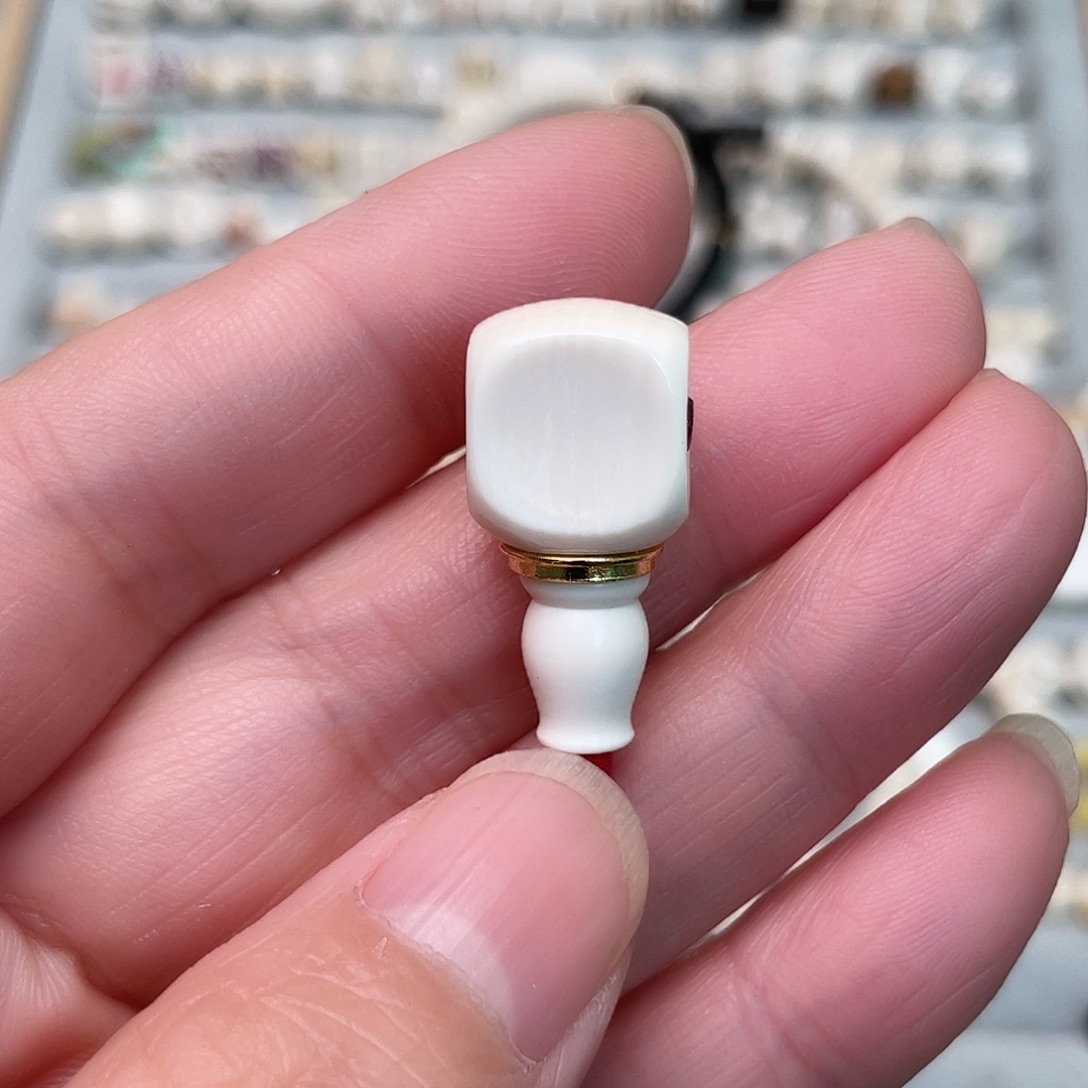 猛犸象牙手串/手链/手镯方糖三通