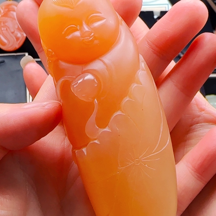 石英质玉（黄龙玉）未镶嵌1