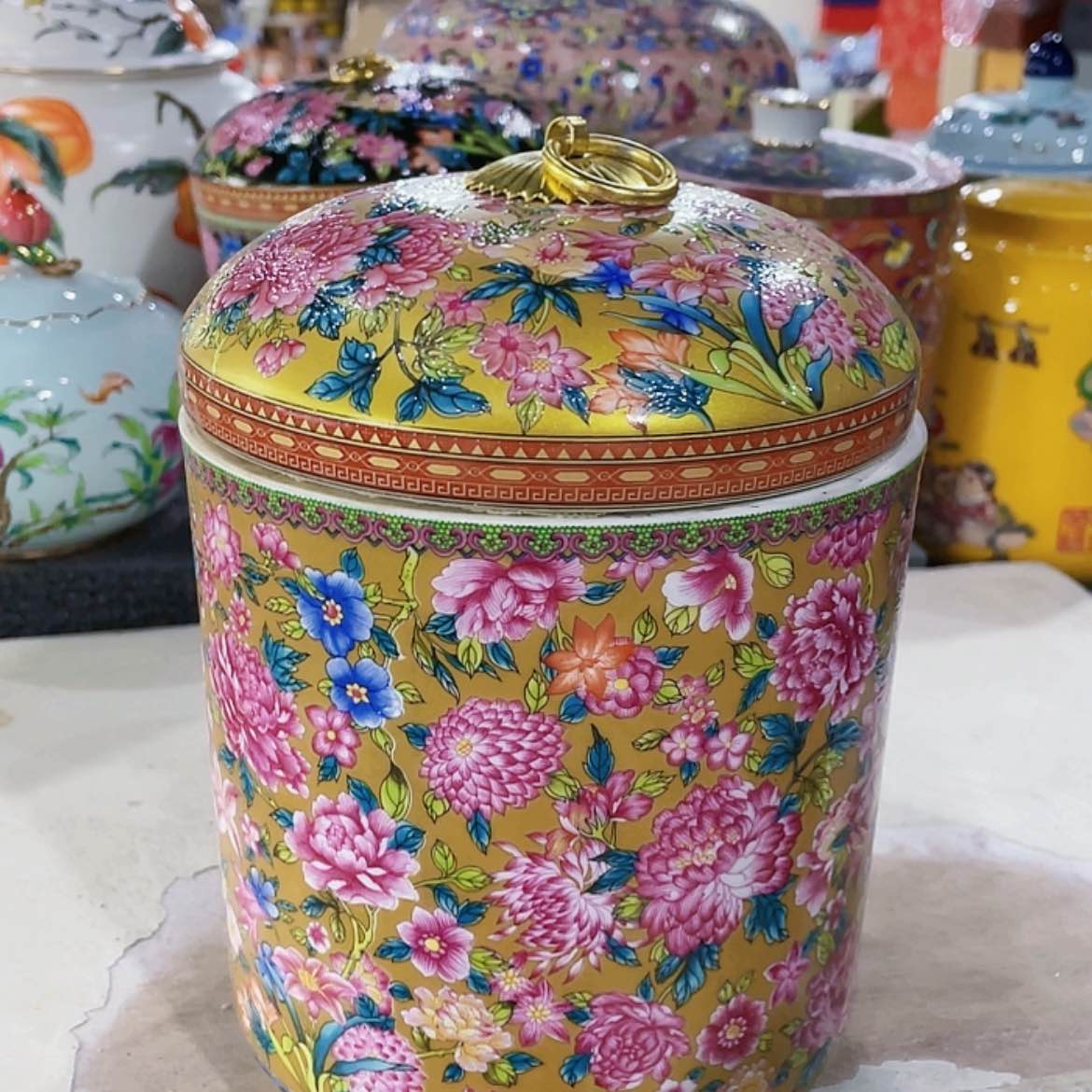 【闪购商品】罐陶瓷茶叶罐密封罐