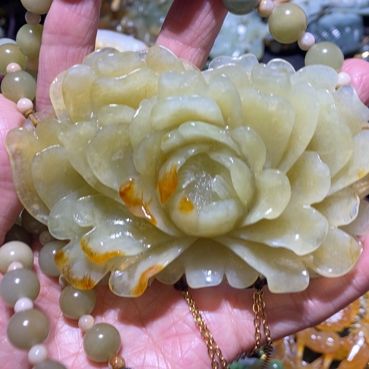 岫玉岫玉吊坠未镶嵌